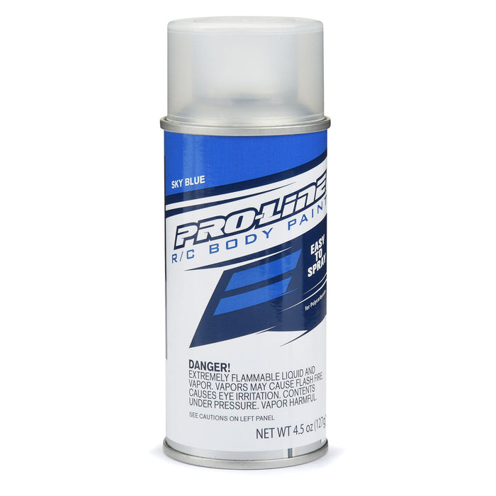 Pro-Line PRO643609 RC Body Spray Polycarbonate Paint SKY BLUE Single 4.5 oz (127 g.) Individual Aerosol Can