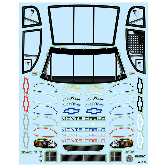 Proline PRO371317 Pre-Cut 1997 Chevy Monte Carlo Clear for Losi NASCAR Racecar
