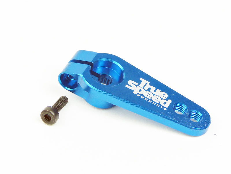 Custom Works CW5246 TRUESPEED BLUE ALUMINUM SERVO HORN (Std)