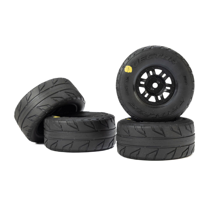 Pro-Line PRO1034310 1/16 Vector MX ARRMA MOJAVE GROM Tires MTD 12mm Black Split Six (4) Front/Rear