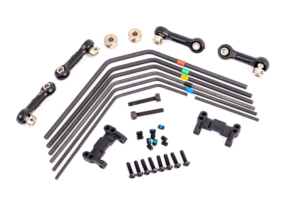 TRAXXAS TRA9595 Sway bar kit, Sledge™ (front and rear) (includes front and rear sway bars and linkage)