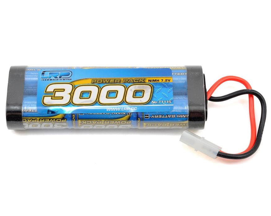 LRP LRP71115 Power Pack 6-Cell NiMH Stick Pack Battery w/Tamiya Connector 7.2V 3000mAh