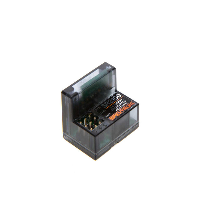Spektrum SPMSR2100 SR2100 DSMR 3-Channel Micro Race Receiver with Built in Antenna