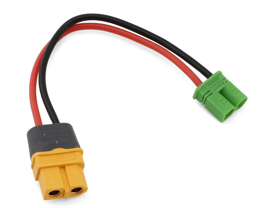 EcoPower ECP-1530 XT60 to EC2 Charge Lead (Female XT60 to Male EC2) (4.5") (18AWG)