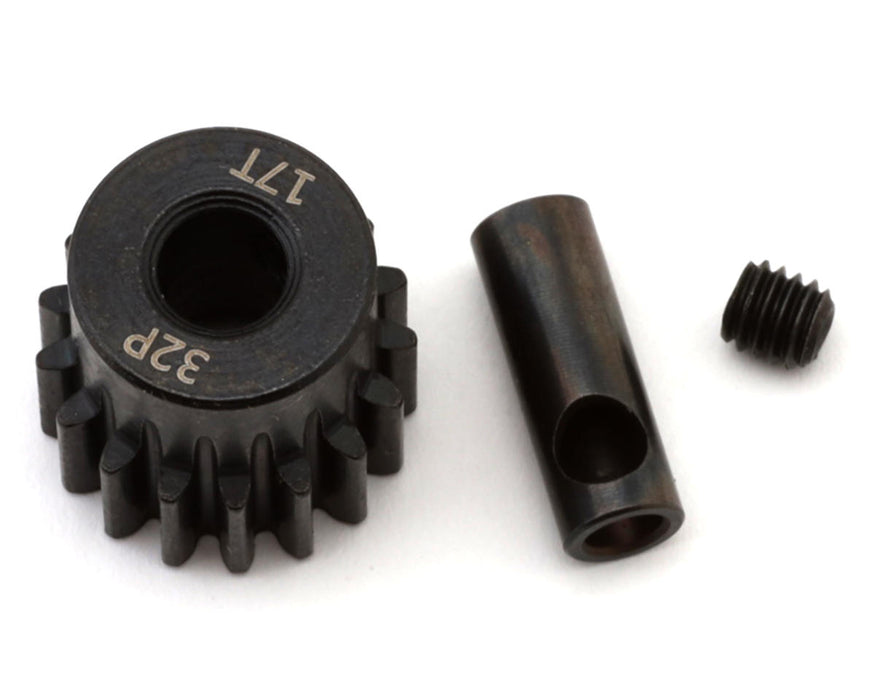 EcoPower Steel 32P Pinion Gear (Mod .8) (5mm Bore) 17T w/3.17mm Reducer Sleeve ECP-3306