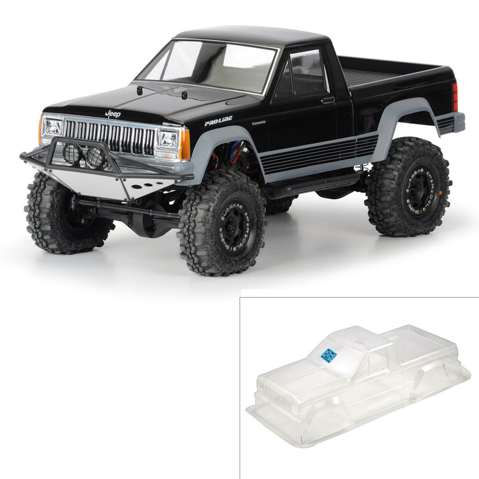 Proline PRO336200 JEEP Comanche Full Bed Clear Body: 12.3 Wheel base Crawler