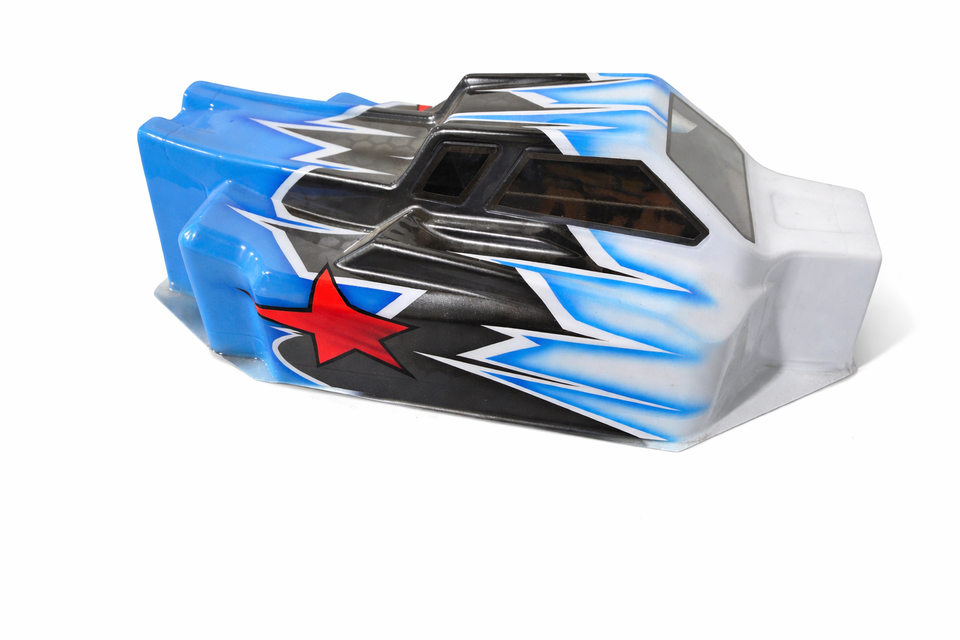 Raw Speed RC Associated RC8B4e Nitehawk 1/8 Buggy Body (Clear) RWS781302
