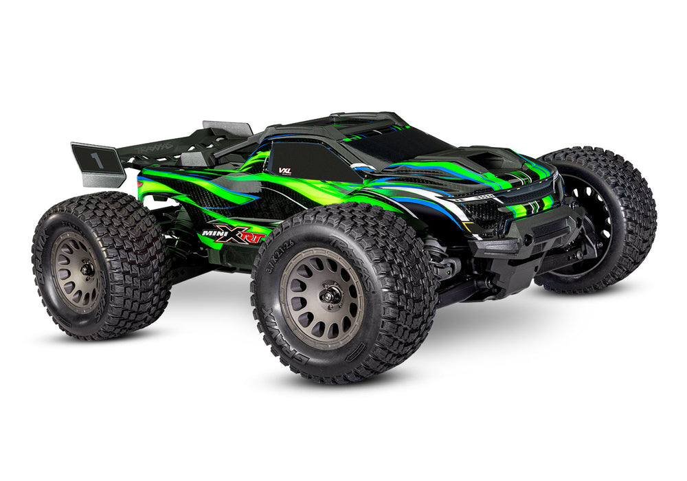 Traxxas TRA108076-1-GRN Mini XRT VXL 30+ MPH RTR Monster Truck GREEN Battery and Charger included