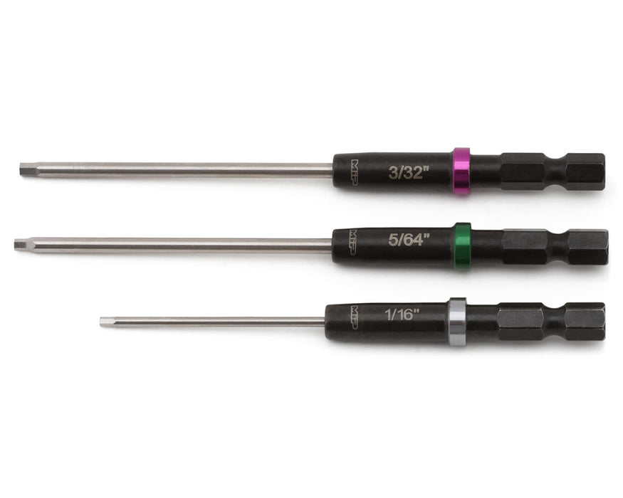 MIP MIP9611 Gen 2 Speed Tip Hex Driver Power Tool Tip Set (SAE) (1/16", 5/64" & 3/32")