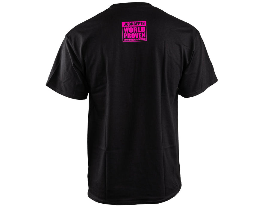 JConcepts JCO5279XL "Retro" T-Shirt (Pink/Teal) (XL)