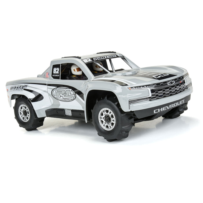 Pro-Line PRO1030910 1/18 Dumont F/R Tires Mounted 12mm Hex Black Impulse (4) for Arrma Mojave Grom