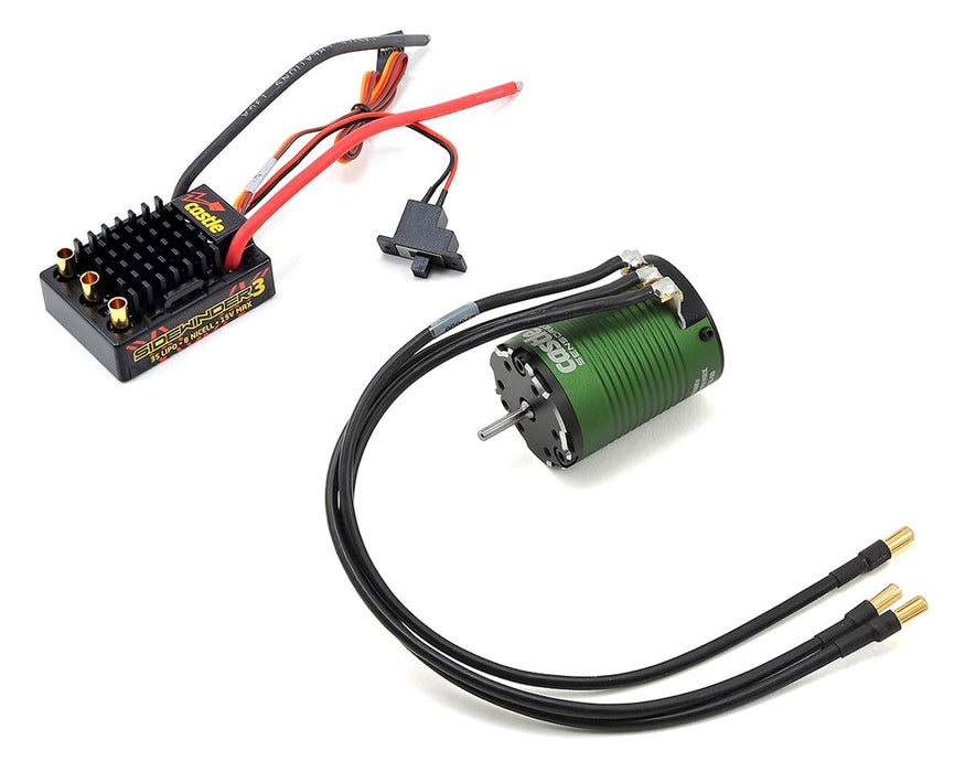 Castle Creations Sidewinder SV3 Waterproof 1/10 ESC/Motor Combo (7700kV) w/1406 Sensored Motor CSE010-0115-08