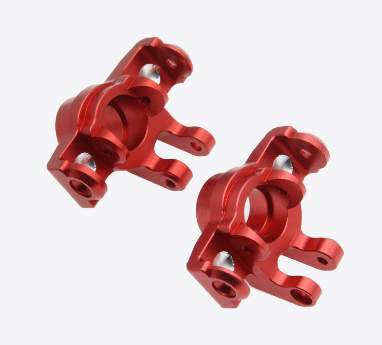 Powerhobby PHB6568RED Aluminum Front Steering Knuckles Red Arrma Granite / Typhon GROM