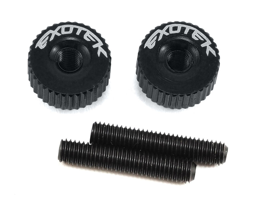 Exotek EXO1191BL M3 Twist Nut (BLACK)