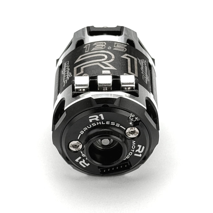 R1 WURKS V30 13.5T ROAR 020193-1 Hand Picked Stator & Aligned Sensor Competition Brushless Motor