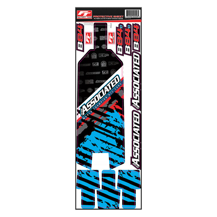 Team Associated ASC92556 RC10B84 FT Chassis Protective Sheet