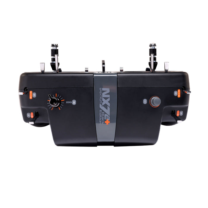 SPEKTRUM SPMR7120 NX7e+ 14-Channel DSMX Transmitter Only, Black Edition