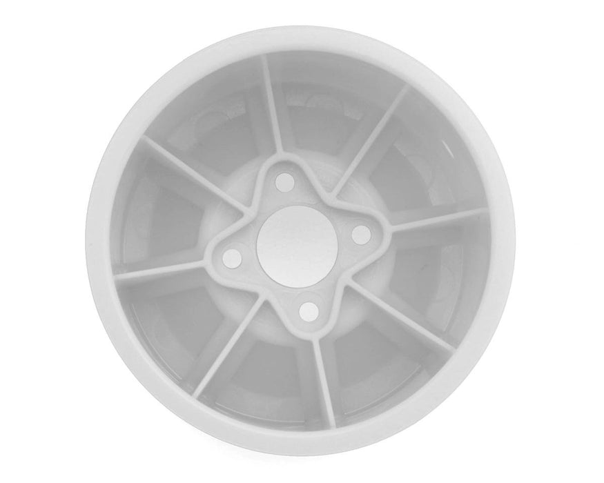 JConcepts JCO3469W RC10T Pioneer 2.2 Rear Wheels w/Adapters (White) PIN DRIVE AXLE (4)