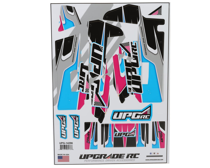 UpGrade RC UPG-14296 "Velocity" Graphic Set for Losi® 22S™ Sprint Car (Pink)