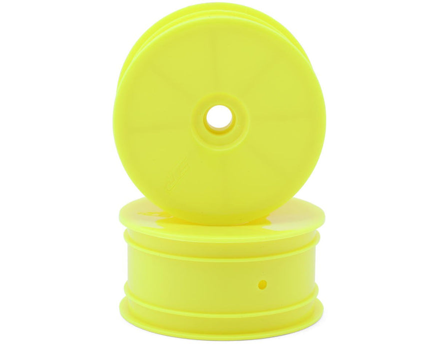 JConcepts JCO3300Y RC10T Mono 2.2 Narrow Front Wheel (Yellow) (2)