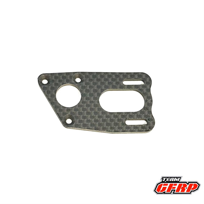 Team GFRP GFR-2081 +8 Carbon Fiber Motor Plate +8mm
