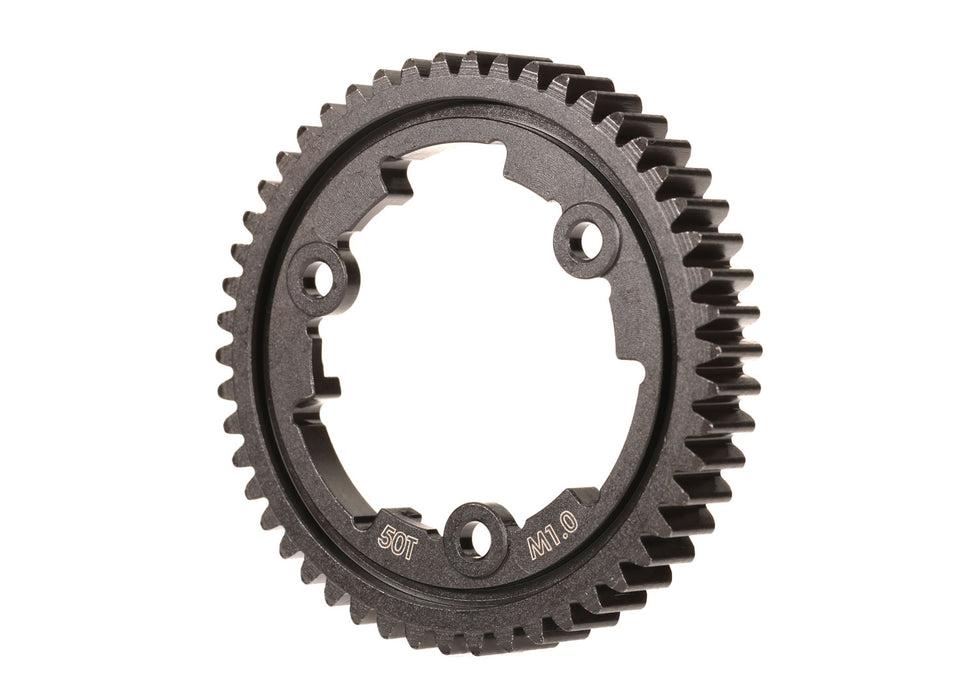 Traxxas TRA6443 50-Tooth Wide-Face Machined-Steel Spur Gear (1.0) MAXX Slash XRT X-Maxx