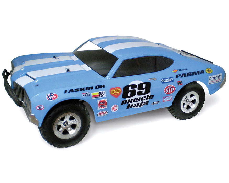 Parma PSE PAR1244 1/10 '69 Muscle Baja Short Course Body (Clear) Slash Oldsmobile 442