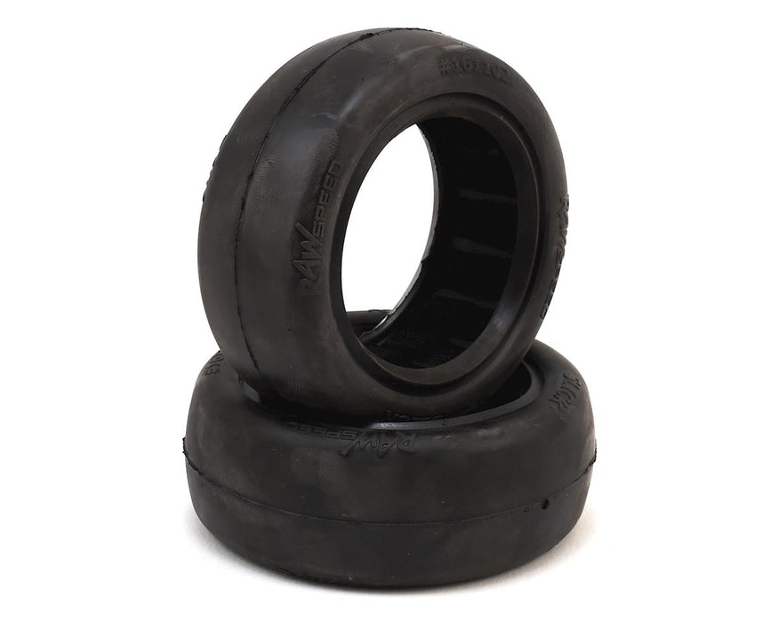 Raw Speed RCSlick 2.2" 1/10 2WD Front Buggy Tires (2) Clay w/ Foam Inserts RWS161102CB