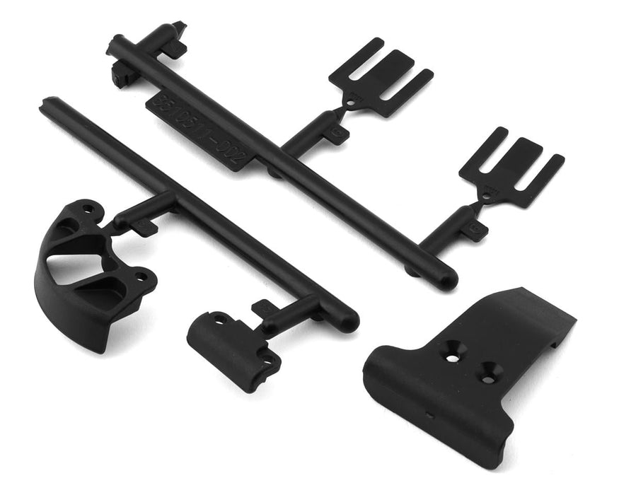 Team Associated ASC92427 B7 RC10B7 Spur Gear Cover, Bumpers & Bulkhead Shims Set