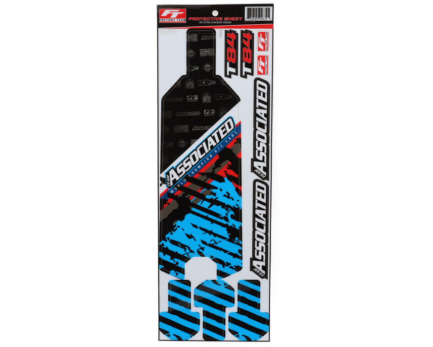 Team Associated RC10T84 Factory Team Chassis Protector Sheet ASC92632