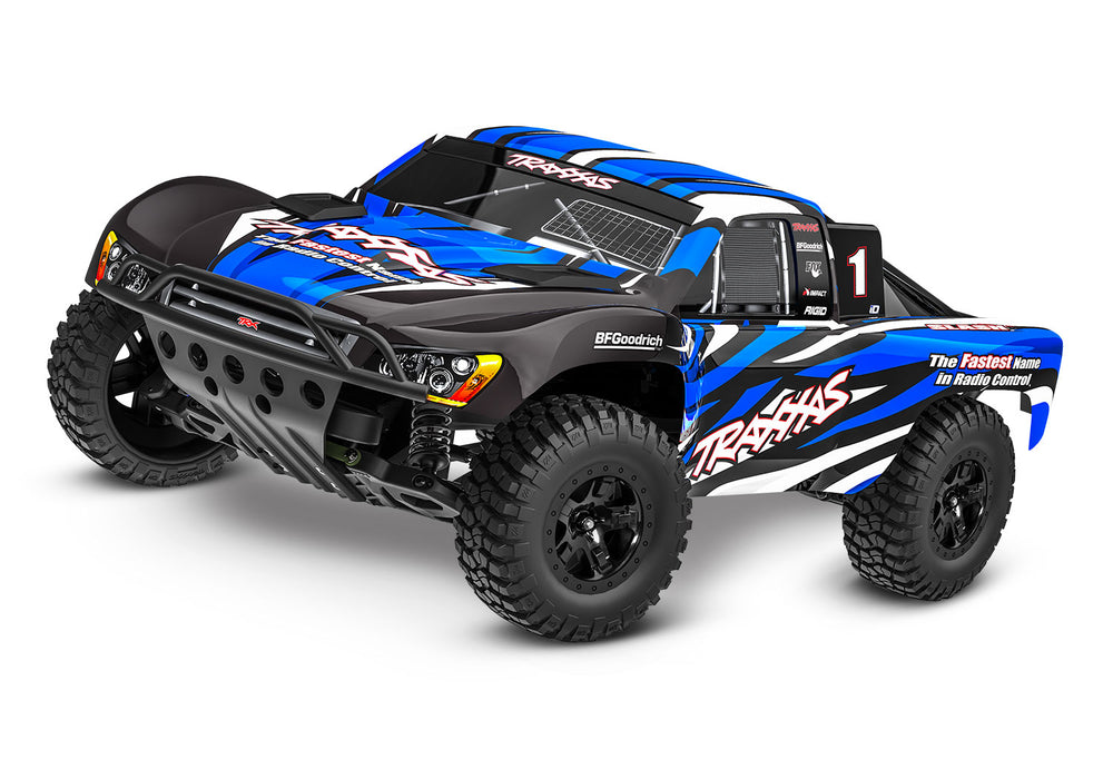 Traxxas TRA58234-8 BLUE Slash: 1/10 2WD Short Course Racing Truck XL-5 with Battery