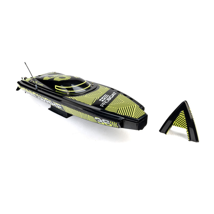 Pro Boat Sonicwake 36" V3 Self-Righting RTR V-Hull Brushless Boat BLACK 60mph 8s w/Spektrum SLT3 2.4GHz Radio PRB-2171T1