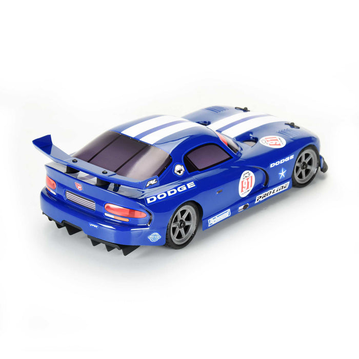 ProLine PRO368413 1/12 Pre-Cut 2002 Dodge Viper GTS Blue Body: Losi NASCAR