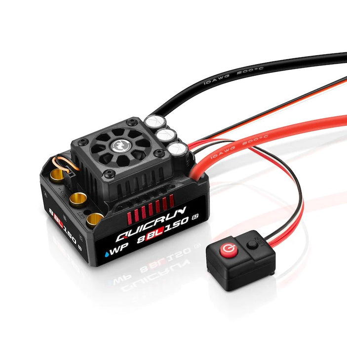 Hobbywing HWI30109003 QUICRUN WP 8BL150 G2 ESC (3-6S)