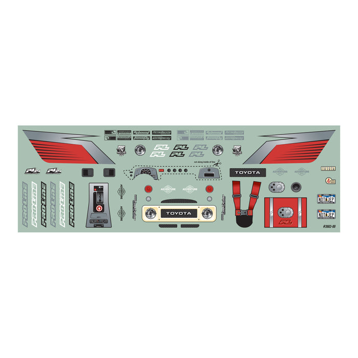 Proline PRO366300 1/24 1979 Toyota Land Cruiser FJ40 Clear Body with Trail Cage: SCX24