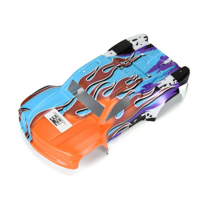 ProLine PRO367522 1/16 Limited Edition 2019 Chevy Silverado Trophy Truck Body for ARRMA MOJAVE GROM, Fire and Ice (Pink/Aqua)