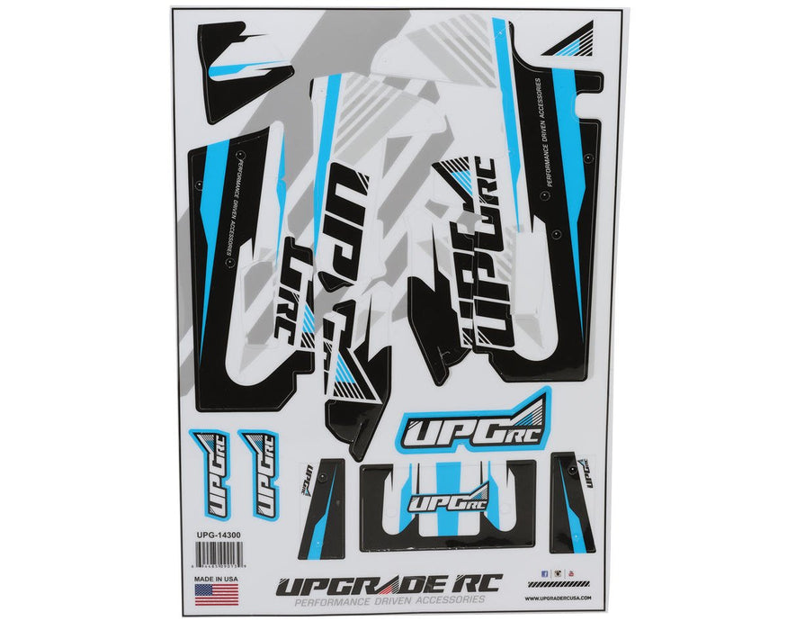 UpGrade RC UPG-14300 "Vector" Graphic Set for Losi® 22S™ Sprint Car (Blue)