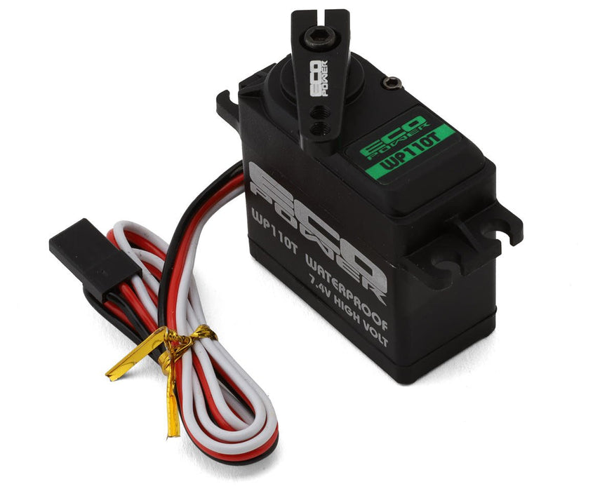EcoPower ECP-110T WP110T Waterproof High Torque Metal Gear Servo for 1/10 2WD Traxxas®, ARRMA®, Losi® & Other Vehicles