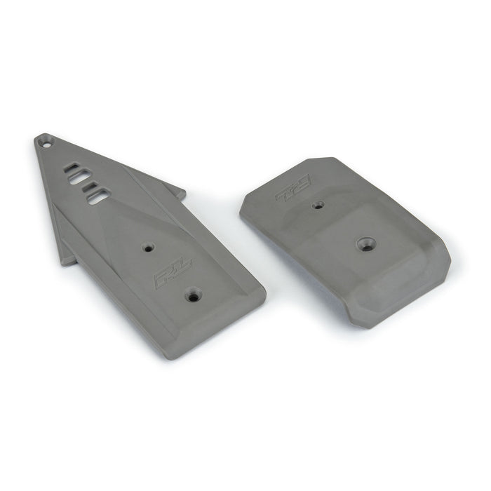 Pro-Line PRO639505 Bash Armor Front/Rear Skid Plates (Stone Gray) for ARRMA 3S Vehicles