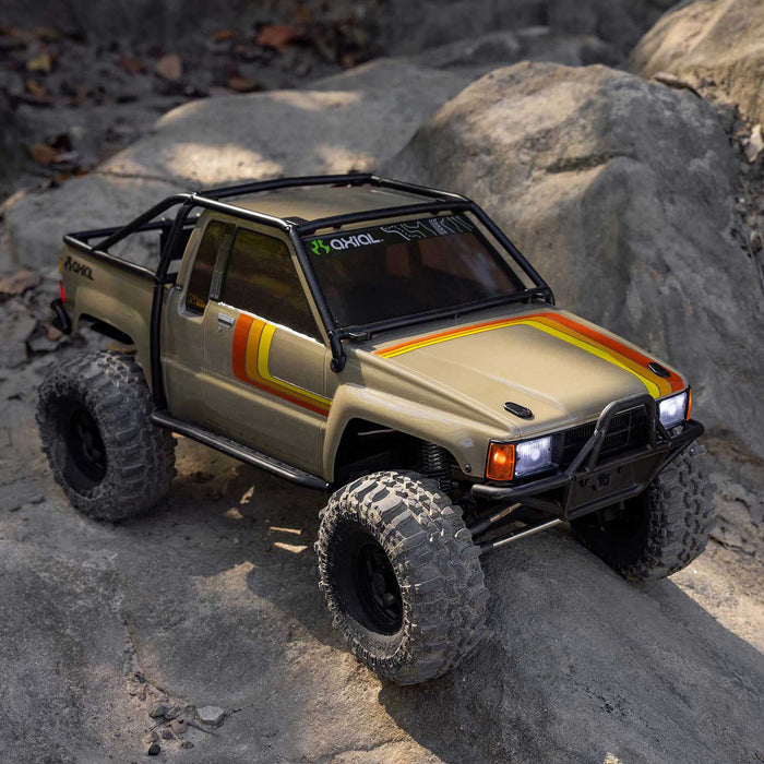 AXIAL AXI-2062T1 1/10 SCX10 III 1987 Toyota SR5 4X4 RTR Brushed Rock Crawler, Tan