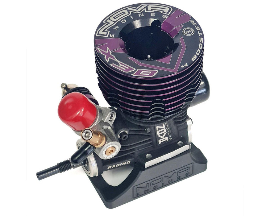 Nova Engines NVE5002015 X3B .21 (3.5cc) 3-Port Off-Road Nitro Engine (DLC Shaft) (Ceramic Bearing)