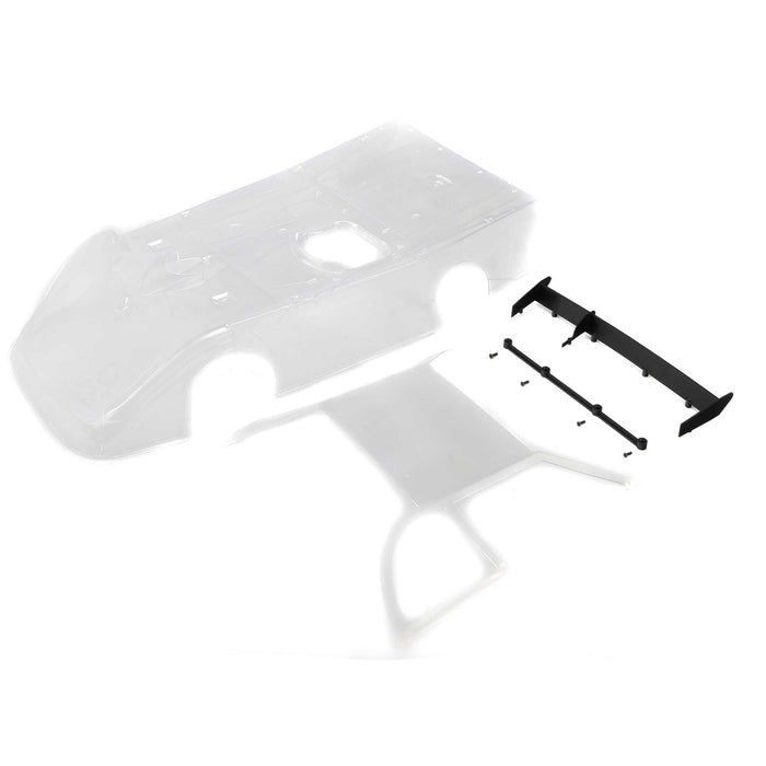 Losi LOS-4248 Body, Clear: 22S DLM