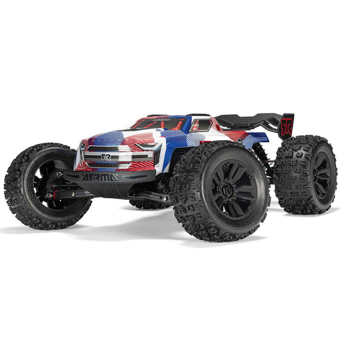 ARRMA ARA8608V6T4 1/8 KRATON 4X4 6S BLX BRUSHLESS V6 SPEED TRUCK RTR Blue / Red