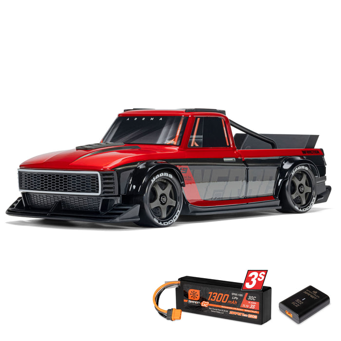 ARRMA ARA2315ST1 1/12 ARRMA INFRACTION GROM 3S (Battery & Charger Included)