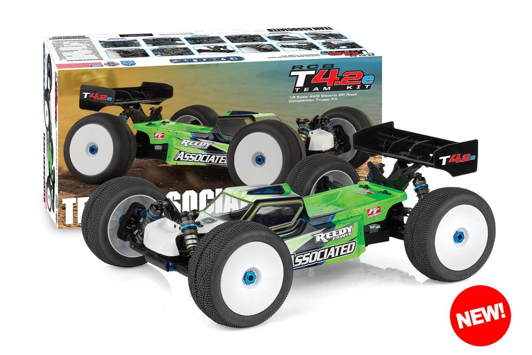Team Associated RC8T4.2e Team 1/8 4WD Off-Road Electric Truggy Kit ASC80958