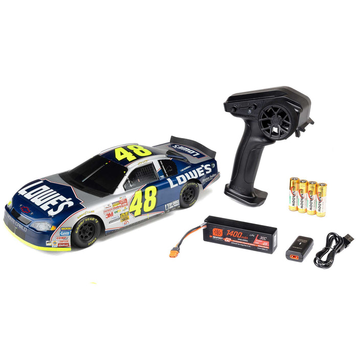 Losi NASCAR #48 Chevrolet Monte Carlo 1/12 2S AWD RTR On-Road Car (Jimmie Johnson) w/2.4GHz Transmitter, Battery, & Charger LOS1120248