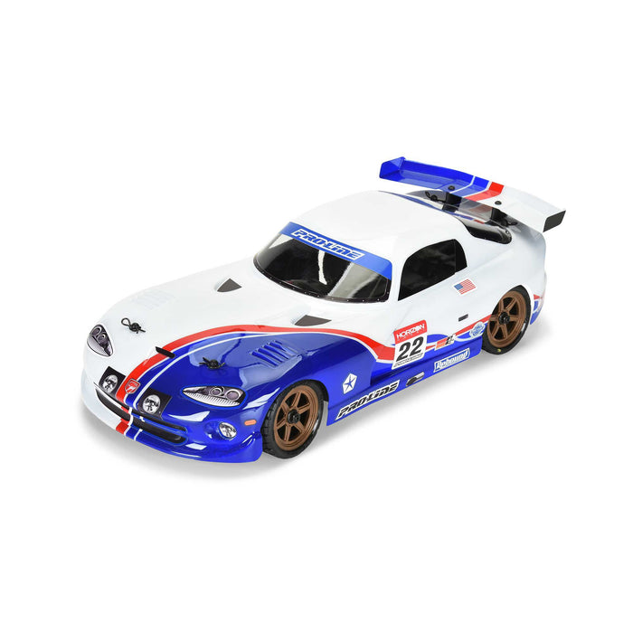 ProLine PRO368417 1/12 Pre-Cut 2002 Dodge Viper GTS CLEAR Body: Losi NASCAR