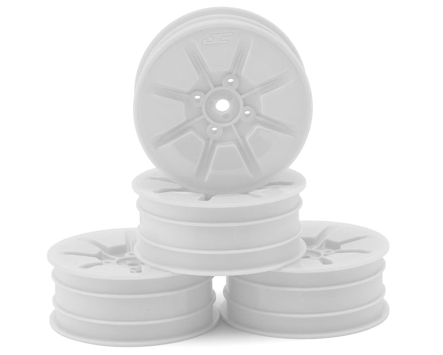 JConcepts Pioneer 2.2 2WD Front Buggy Wheels (White) (4) w/12mm Hex JCO3465W