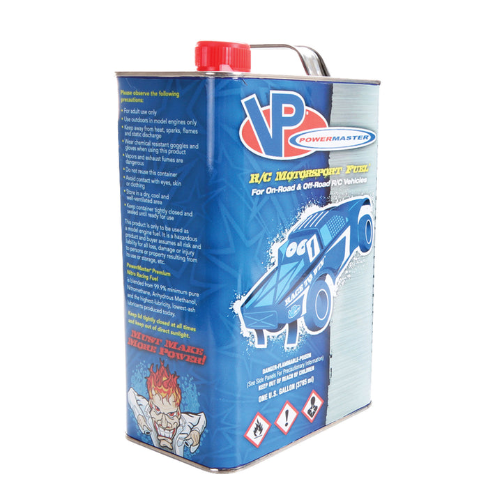 POWERMASTER VP PRO POW6718 Master Basher Nitro Car Fuel 20% Gallon 14% Oil Synthetic/Castor lubrication