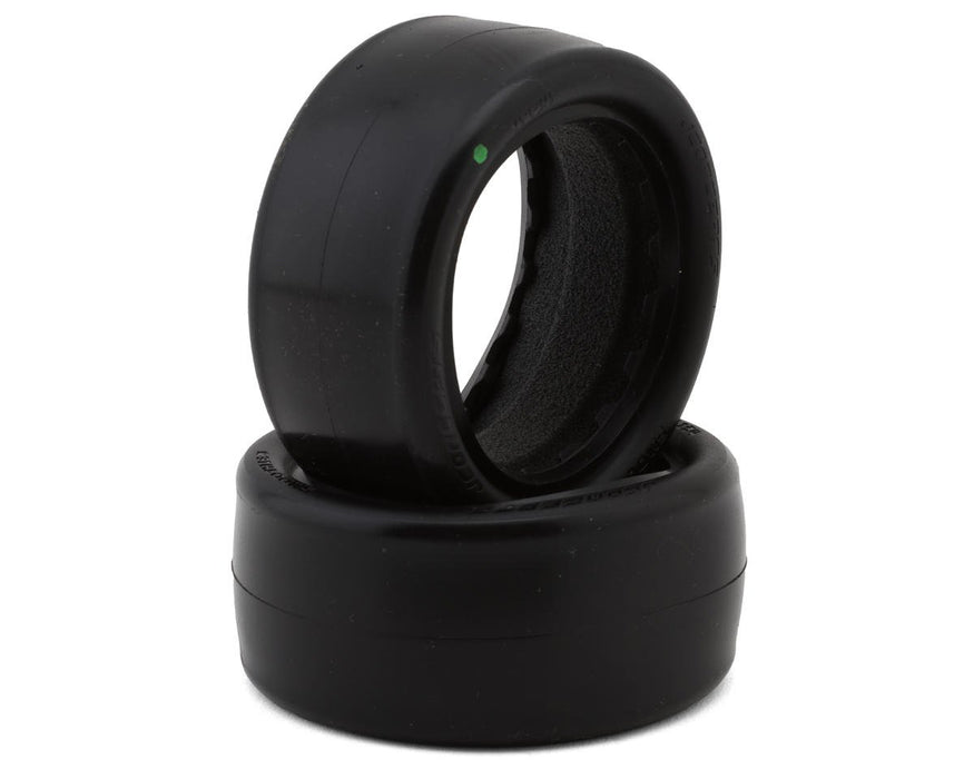 JConcepts JCO4134-02 Smoothie 3 2.2" 4WD Front Buggy Tires (2) (Green)